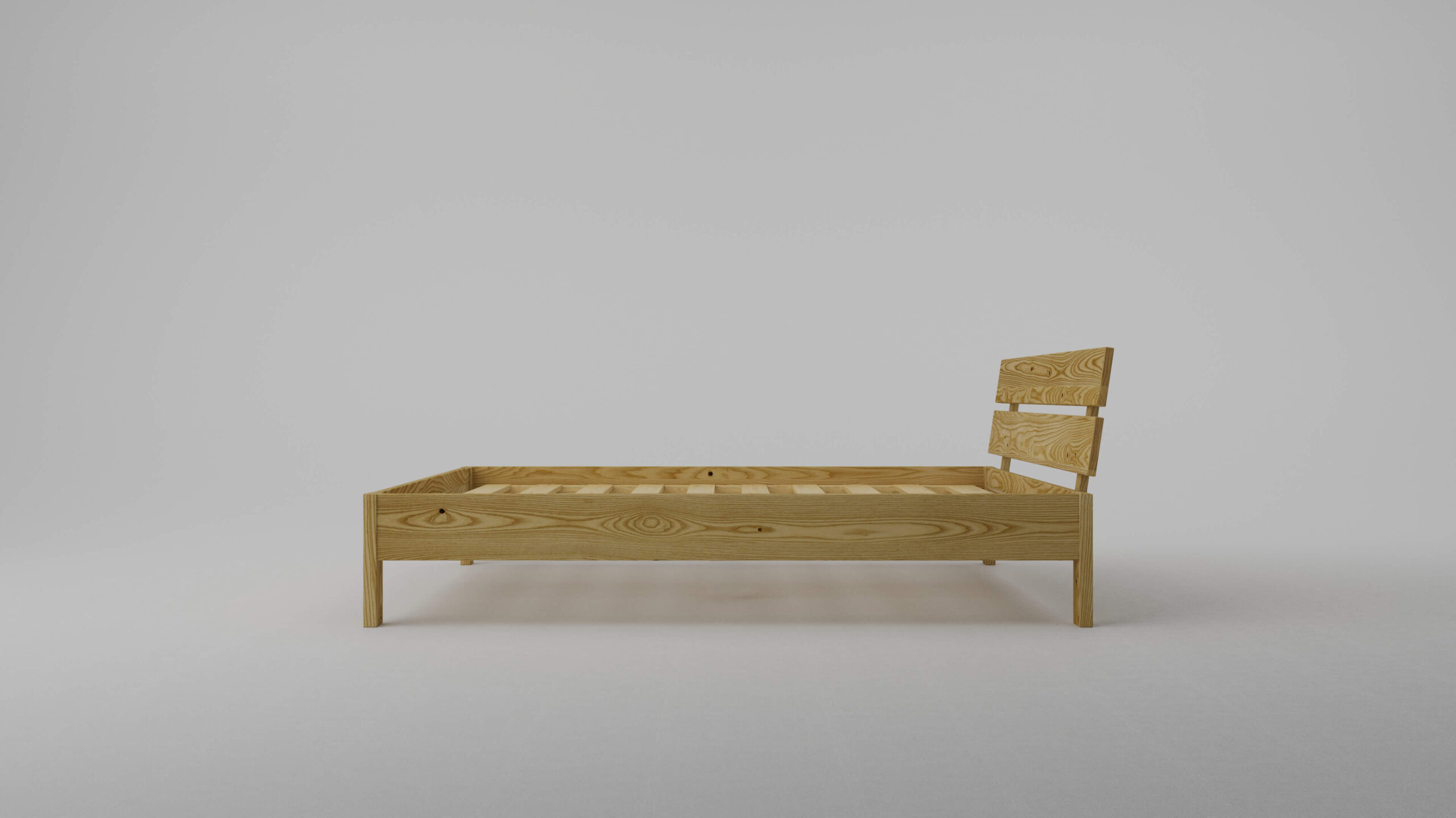 Lamela Franciaágy oldalnézet