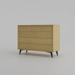 Legno 4-fiókos komód